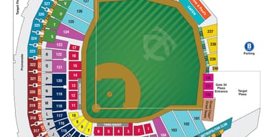 Wrigley ส seating แผนที่กับตัวเลขที่นั่ง